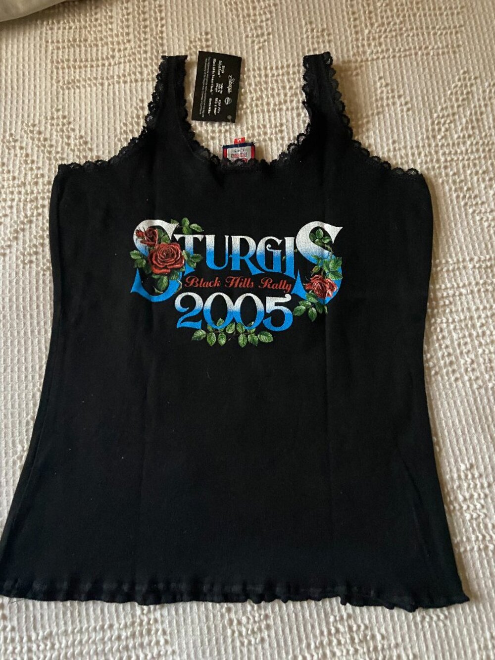 LADIES HARLEY DAVIDSON TANK TOP (OFFICIAL)  SIZE MEDIUM
